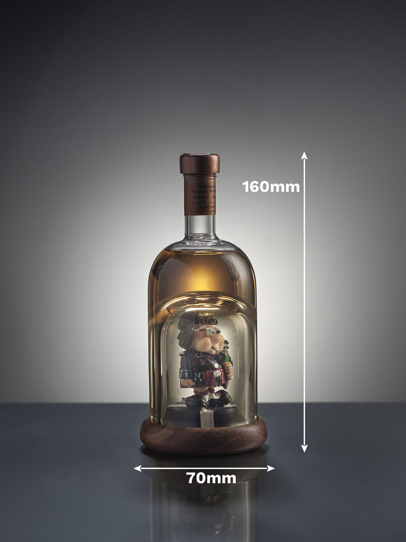 Mini Piper Figure Whisky Decanter