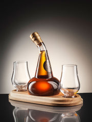 Post Still Whisky Decanter with two glasses